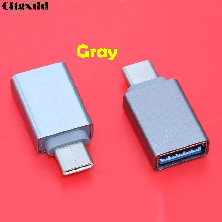 Переходник cltgxdd Type C папа-USB 3 0 мама USB 3.0 Type-C OTG адаптер для телефонов Android Samsung HTC Huawei