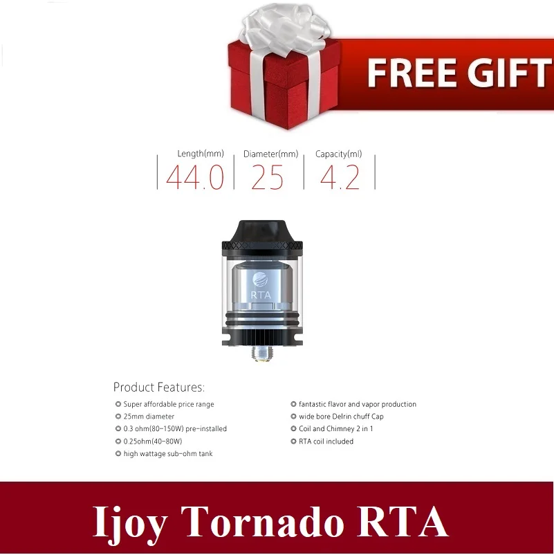 BENECIG 260 Вт вейпер Benecig убийца vape механическая мод с бесплатной vaporzier Ijoy Торнадо RTA Sub