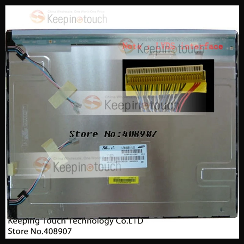 Для 19 "Samsung LTM190E4-L02 1280*1024 Note.int erfaces ЖК-дисплей экран сенсорная панель | Компьютеры