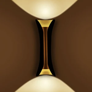 Наружный настенный светильник IP65 Водонепроницаемый 12 Вт24 Вт светодиодный настенный светильник для помещений гостиной, спальни освещение украшение двора, коридора