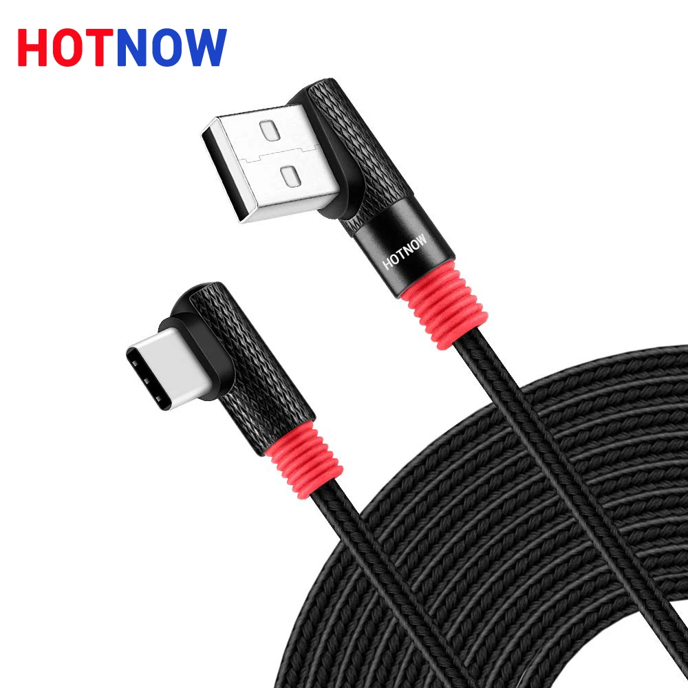 HOTNOW usb type C кабель для быстрой зарядки USB samsung Galaxy S10 S9 Plus Xiaomi Mi 9 мобильного