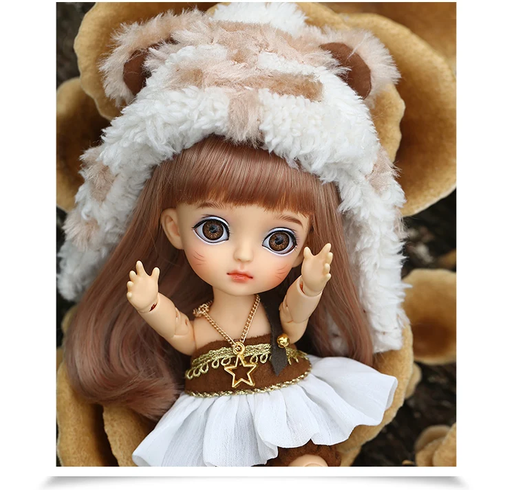 1/8 LTI Yellow Happy BJD SD цельная модель для мальчиков и девочек