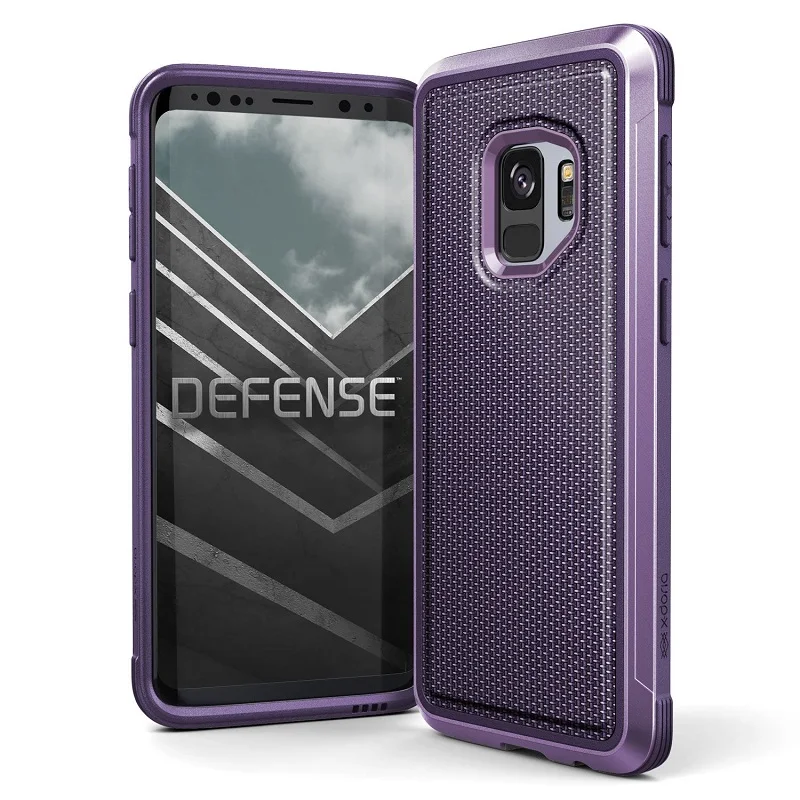 X-Doria чехол для телефона для samsung Galaxy S9 S9 плюс армейский бронированный жесткий чехол-накладка с S9 Plus TPU Алюминий с защитой от падения