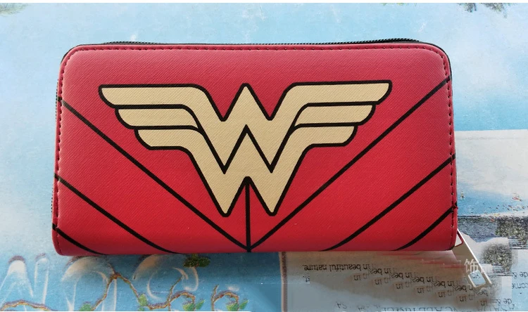 DC Wonder Woman кошелек модный мультяшный суперженский супер герой