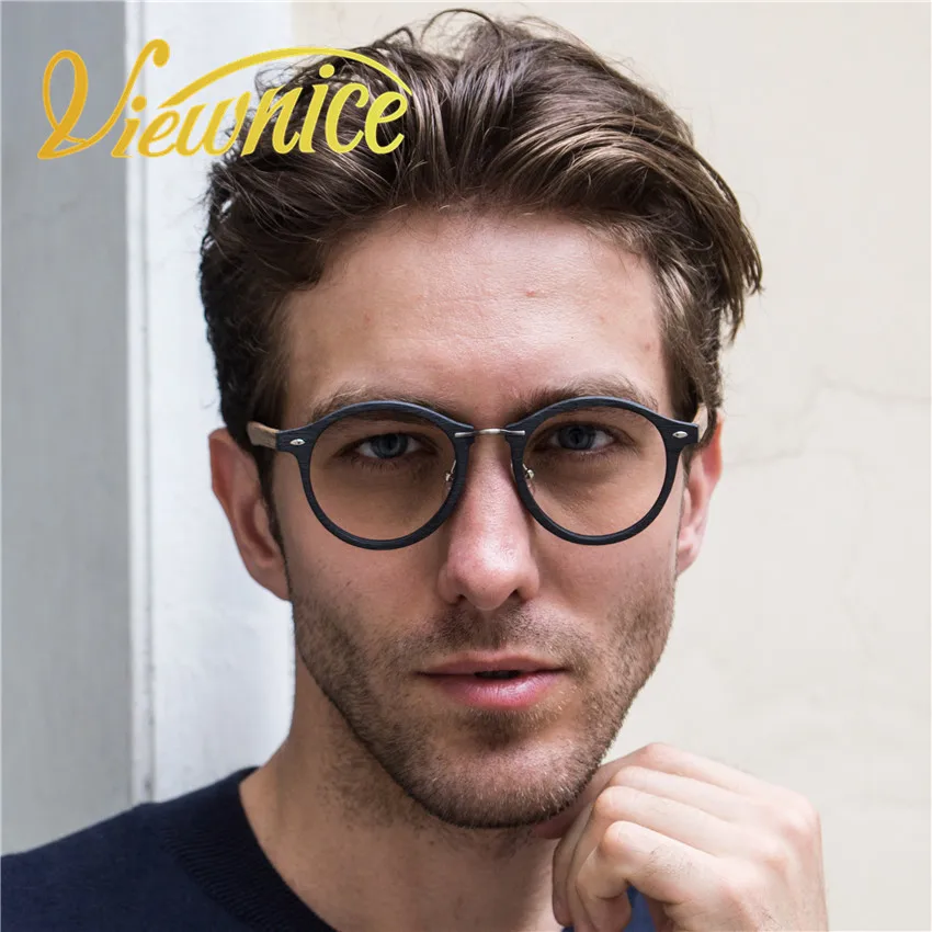 Винтажная оправа для очков Lunettes de vue мужчин и женщин прозрачные линзы с защитой от