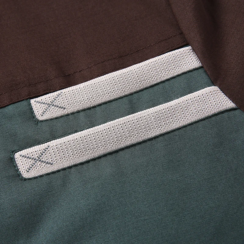 2018 осенняя Зеленая Повседневная куртка для подростков мужские куртки с отложным