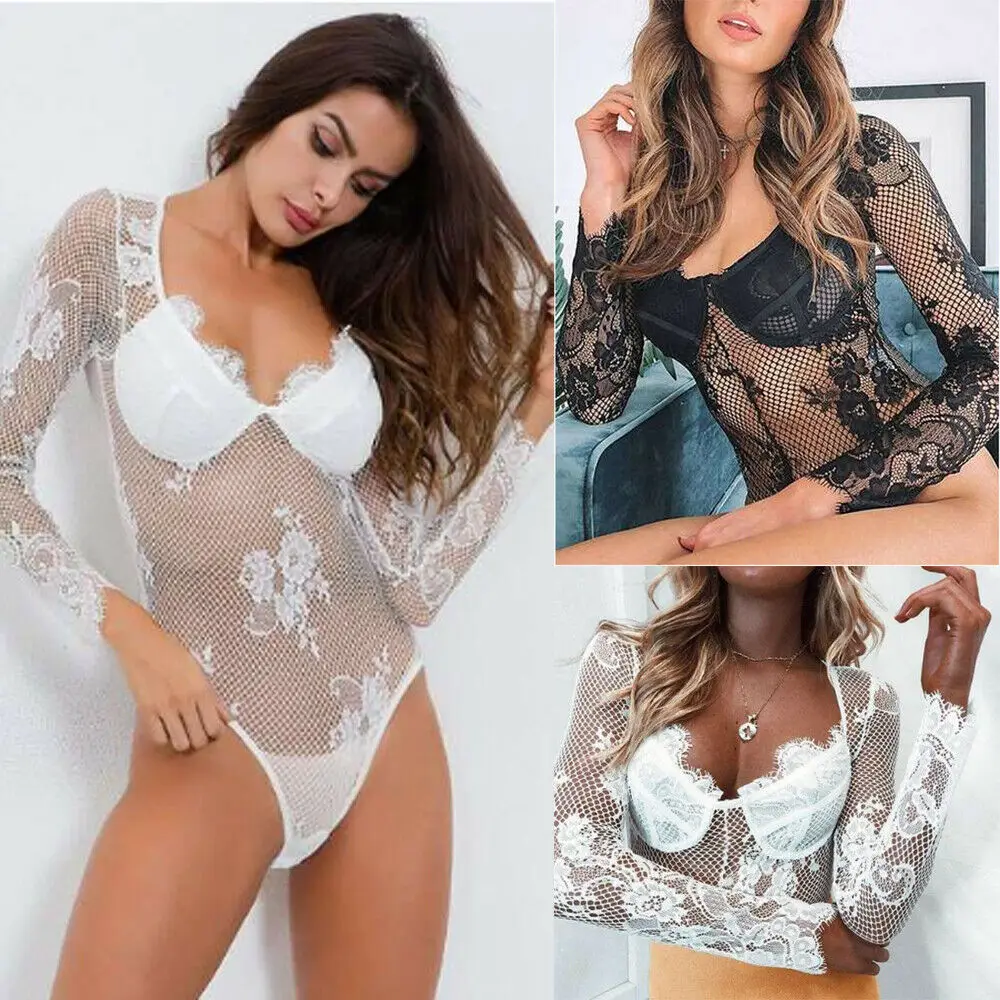 2019 новейший Горячий Женский сексуальный прозрачный женское белье с v-образным