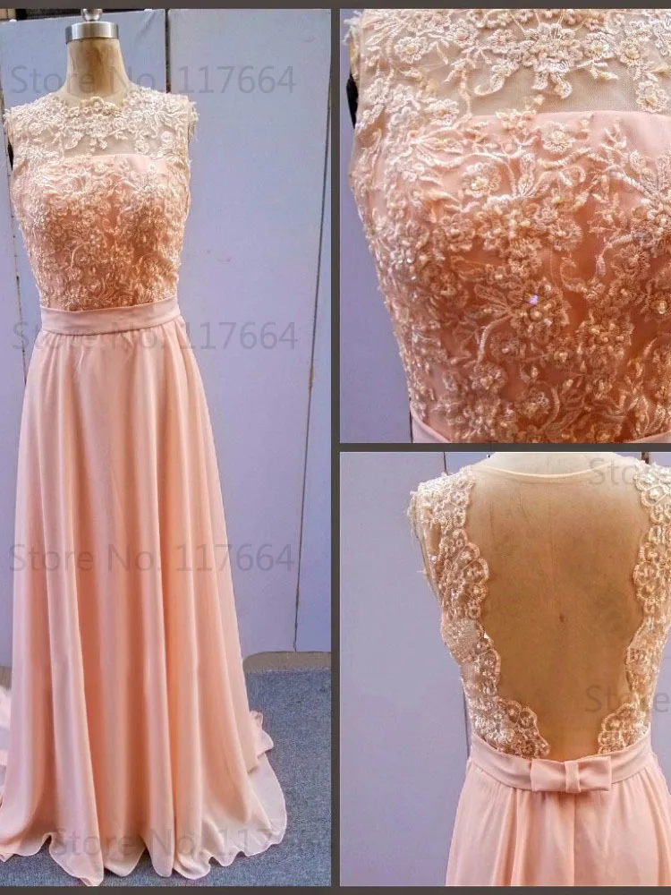 Реальная картина элегантный линия видеть сквозь обнаженной аппликация шифон