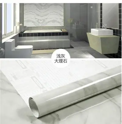 Уплотненный мраморный узор ПВХ водонепроницаемые самоклеящиеся обои для шкафа