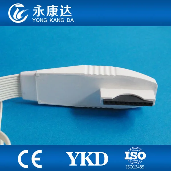 Амбулаторный кабель morтара 12 lead holter ecg и свинцовые провода IEC оснастка технические