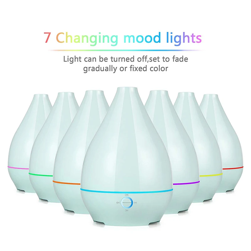 Эфирное масло диффузор 500 мл ультразвуковой холодный увлажнители воздуха