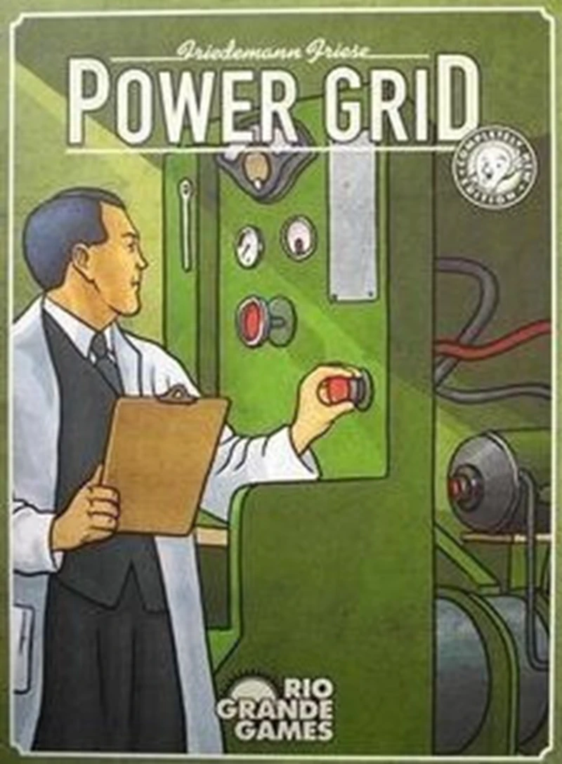Настольная игра горячая Распродажа Power Grid + Расширенная настольная карта