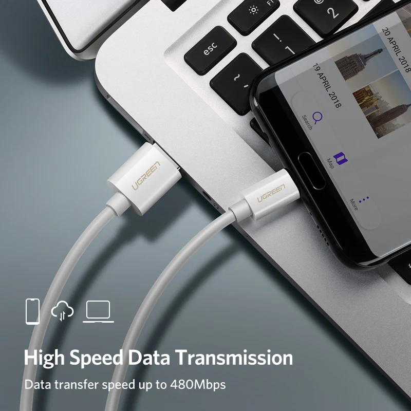 Ugreen 5A USB Type C кабель быстрое зарядное устройство данных Supercharge для Huawei Mate 30 20 P30 P20