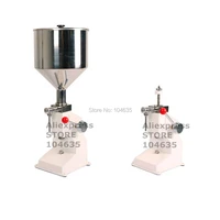 5-50ML manual filling machine Manual Nail Polish Shampoo Filling Machine A03 for Cream Shampoo Cosmetic Liquid Paste Oil Filler