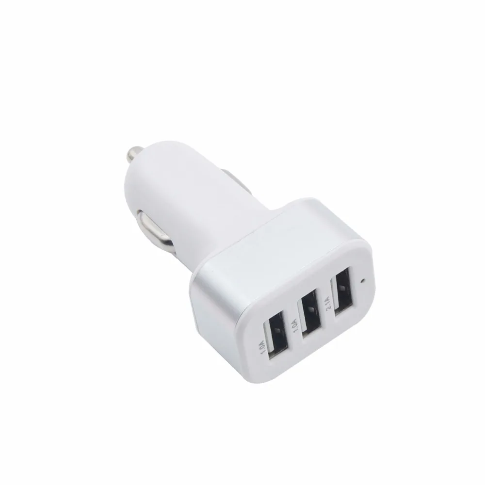 Тройное Универсальное USB Автомобильное зарядное устройство 3 порта