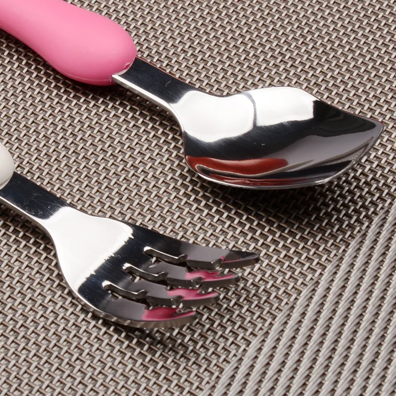 Ланч hello kitty Кухня мультфильм дети столовая посуда из нержавеющей стали наборы