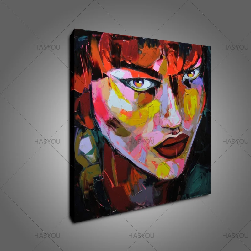 Handmade new style oil paintings big size canvas wall art modern abstract sexy woman figures pictures for living room decor | Дом и сад