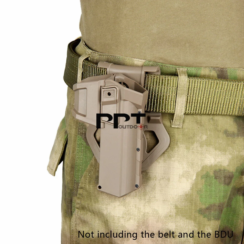 PPT тактическая кобура для пистолета ремень поясная защита G17 G19 Glock серии