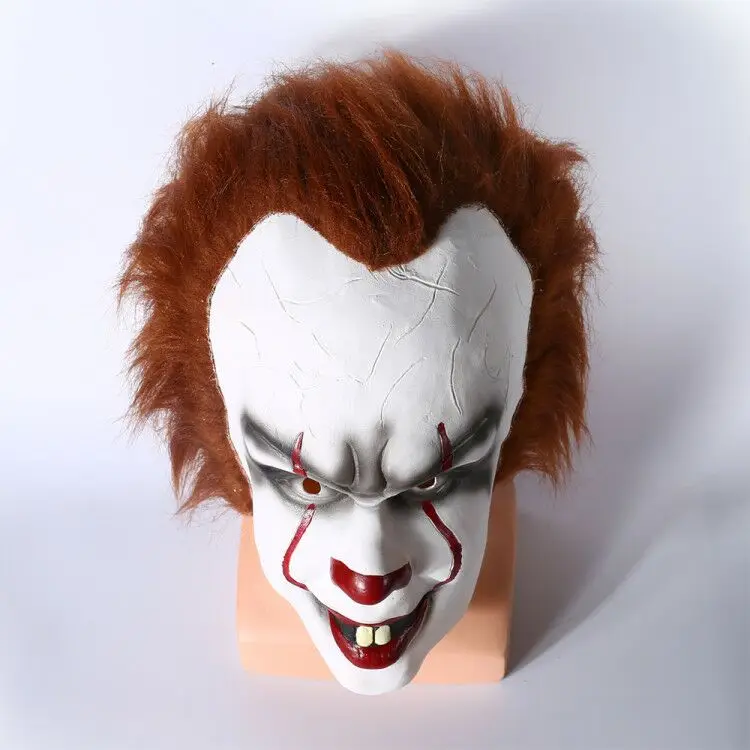 2017 фильм Stephen King's It маска Джокера фотоклоуна страшные маски для