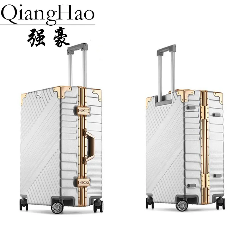 

100% PC Suitcase Carry on Spinner Wheels Travel Luggage TSA lock 20 24 26 29 inch for Women Men School College Business