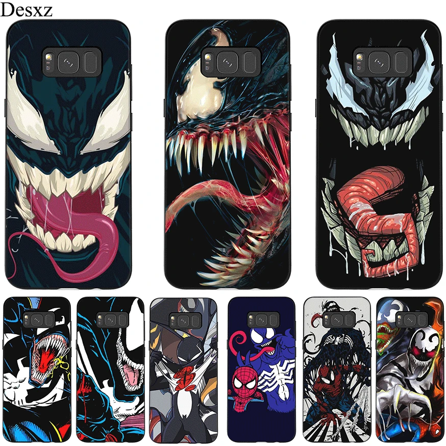 TPU чехол для мобильного телефона Samsung A10 A20 A30 A40 A50 A60 A70 A7 A8 A9 A6 A5 A3 J6 Venom | Мобильные