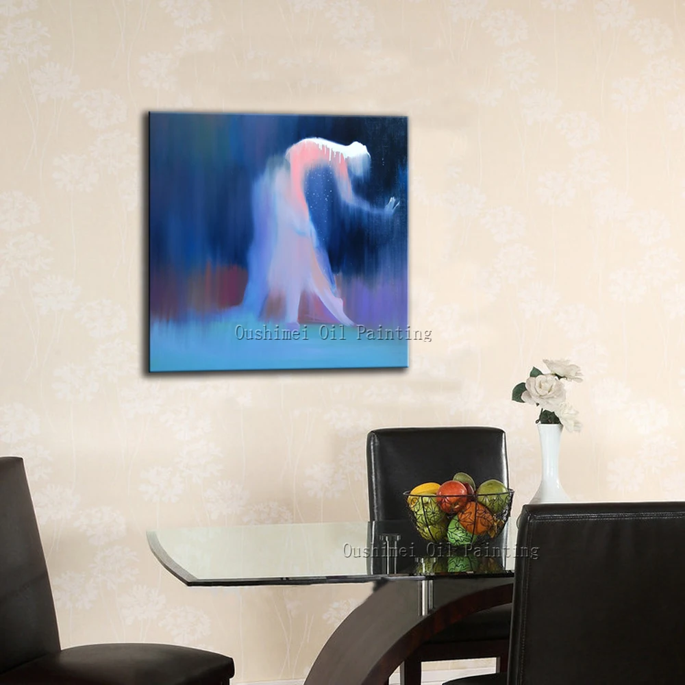 Превосходная художественная картина ручной работы высокое качество абстрактный