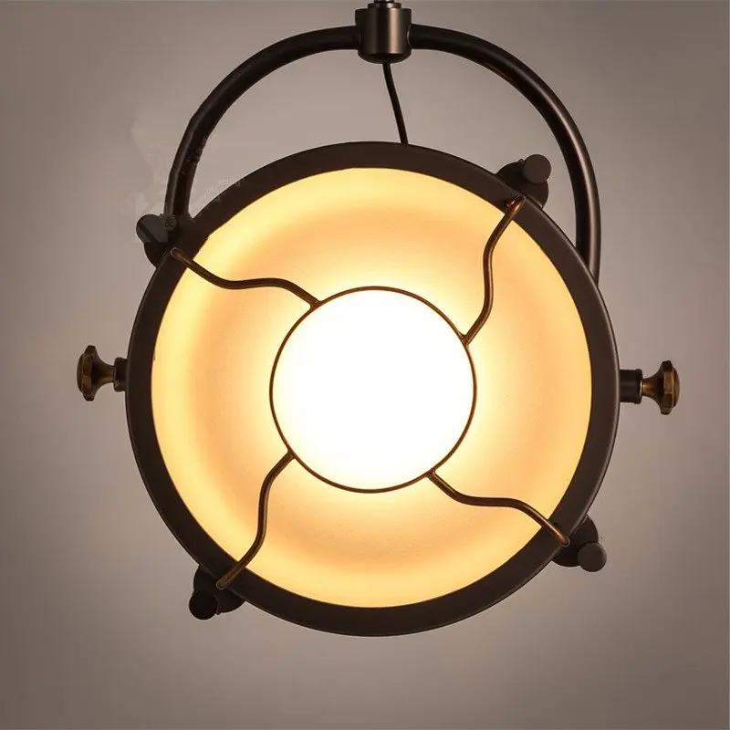 

Indutrial Retro Metal Restaurant Pendant Lamp Creative American Loft Cafe Light Aisle Light Bar Decoration Light Fixtures