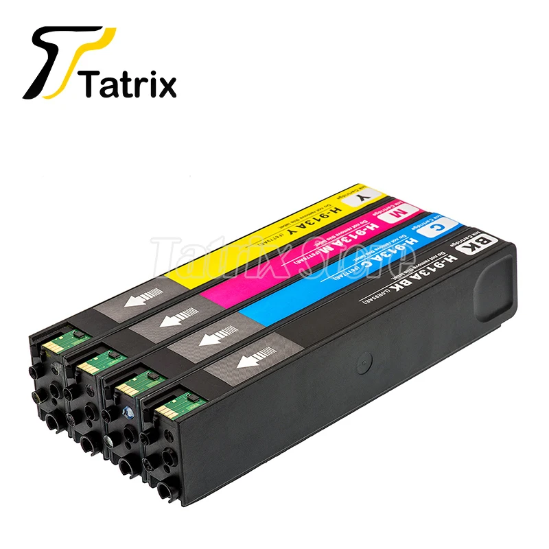 Tatrix 4PK для HP913 HP913A Новый чернильный картридж совместимый HP PageWide 352dw 377dw Pro 452dw 452dn 452dwt