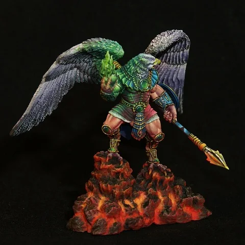 1/32 65 мм Eagle с базовой игрушкой модель из смолы миниатюрная фигурка без сборки
