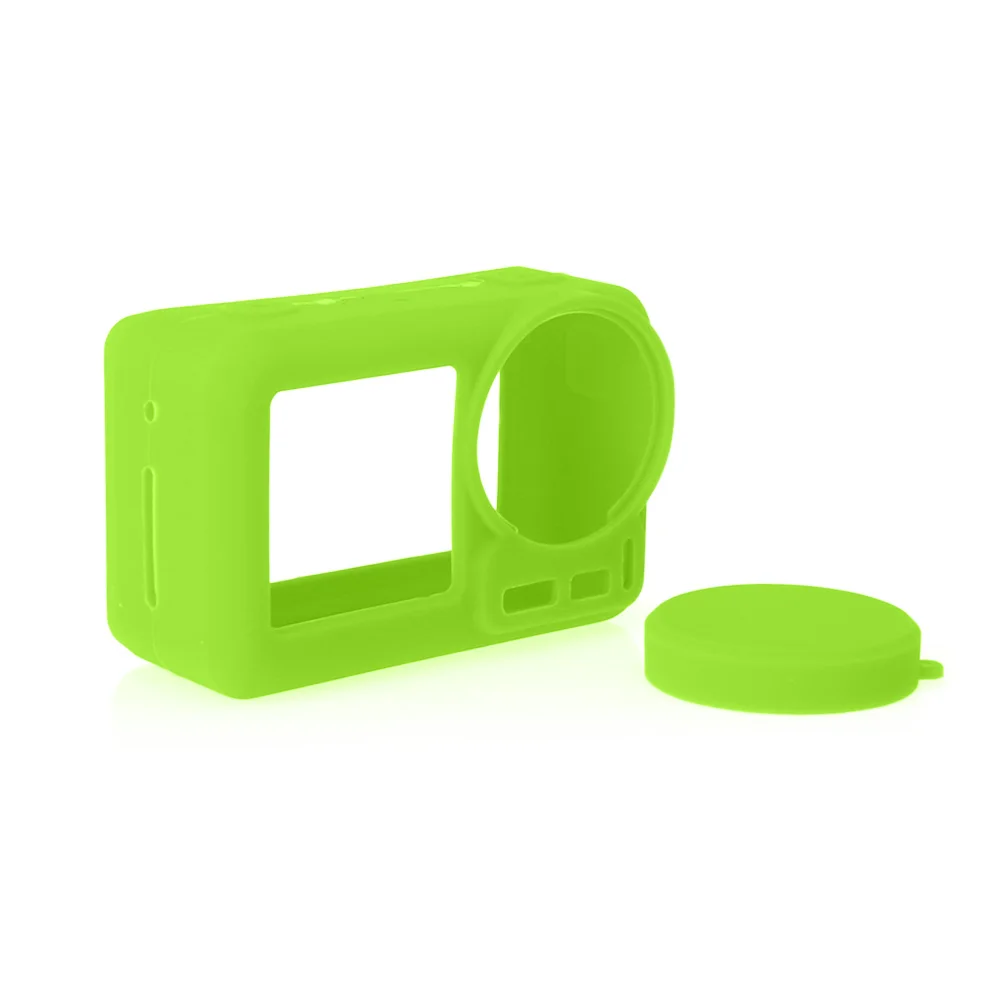 Green Suit Дополнительный защитный силиконовый чехол DJI OSMO+ Бейсболка с камерой для DJI Osmo аксессуары для экшн-камеры - Цвет: Green Suit