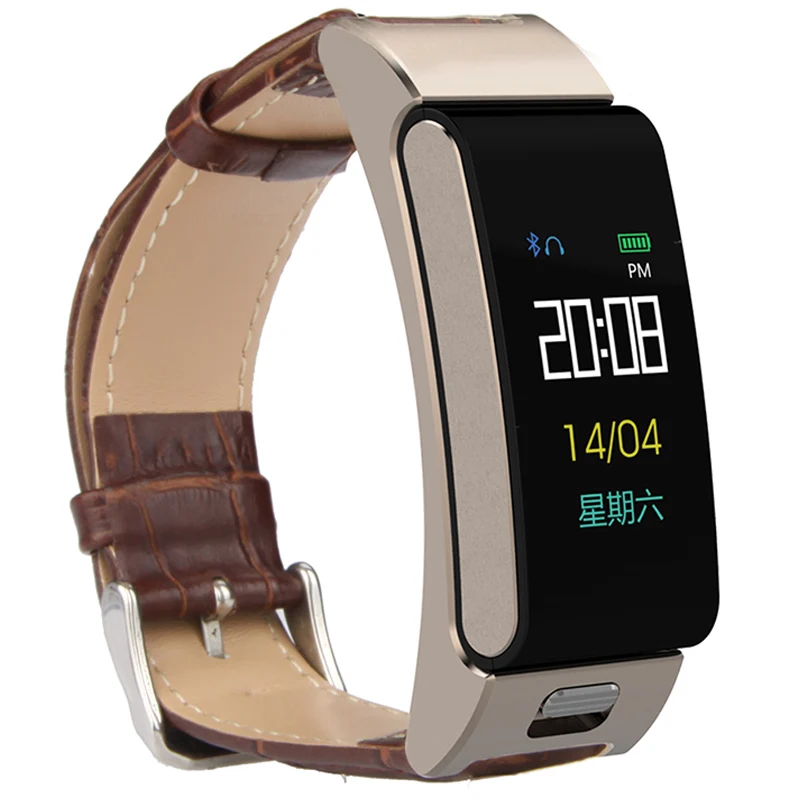 Смарт часы для фитнеса мужчин и женщин Bluetooth монитор сердечного ритма бега