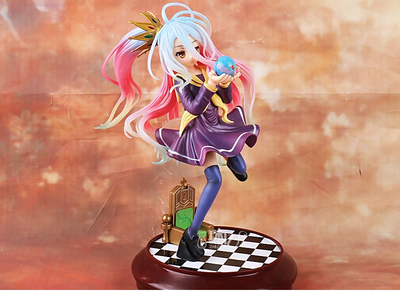 Горячая продажа игра Аниме Нет игры нет жизни белая статуя Ани Kotobukiya Shiro