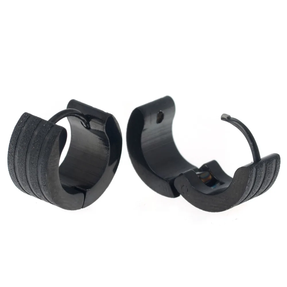 Готические панк-гвоздики 1 пара из нержавеющей стали для мужчин и женщин модные