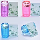 4 цвета кремния Белый Желе стемпер 2,8 см прозрачный штамп для ногтей, штамп прозрачный белый Желе стемпер, перенос инструменты для штамповки для ногтей