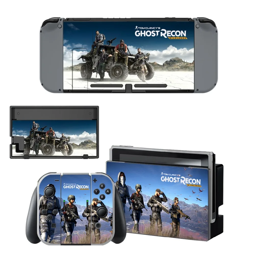 Наклейка Ghost Recon Wildlands Виниловая наклейка для NintendoSwitch консоли Nintendo Switch NS и