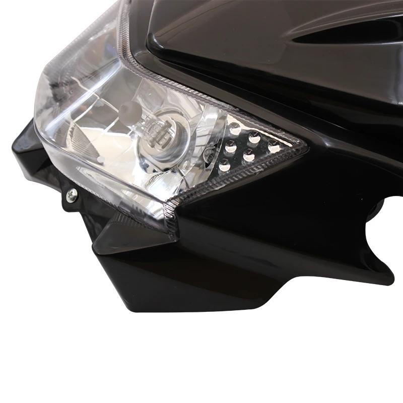 Мотоциклетная универсальная передняя фара 12 V 35 W H4 обтекаемые фары для KLX KX 110 WR250F