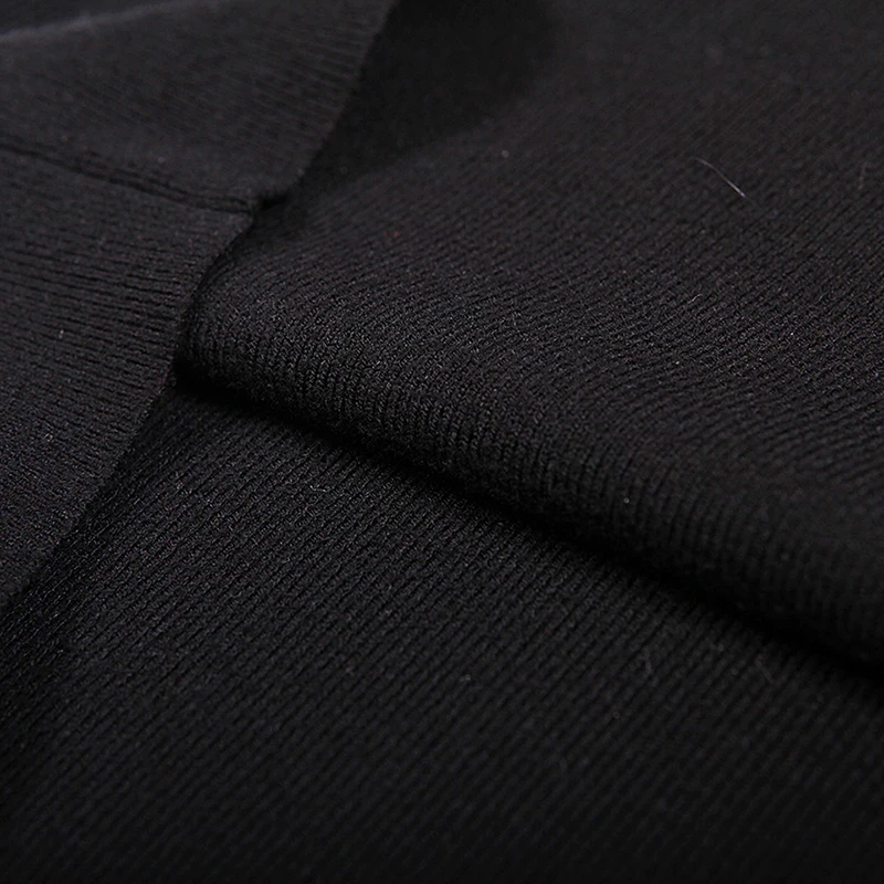 Женское облегающее платье с коротким рукавом базовое высоким воротом 2018 GLO