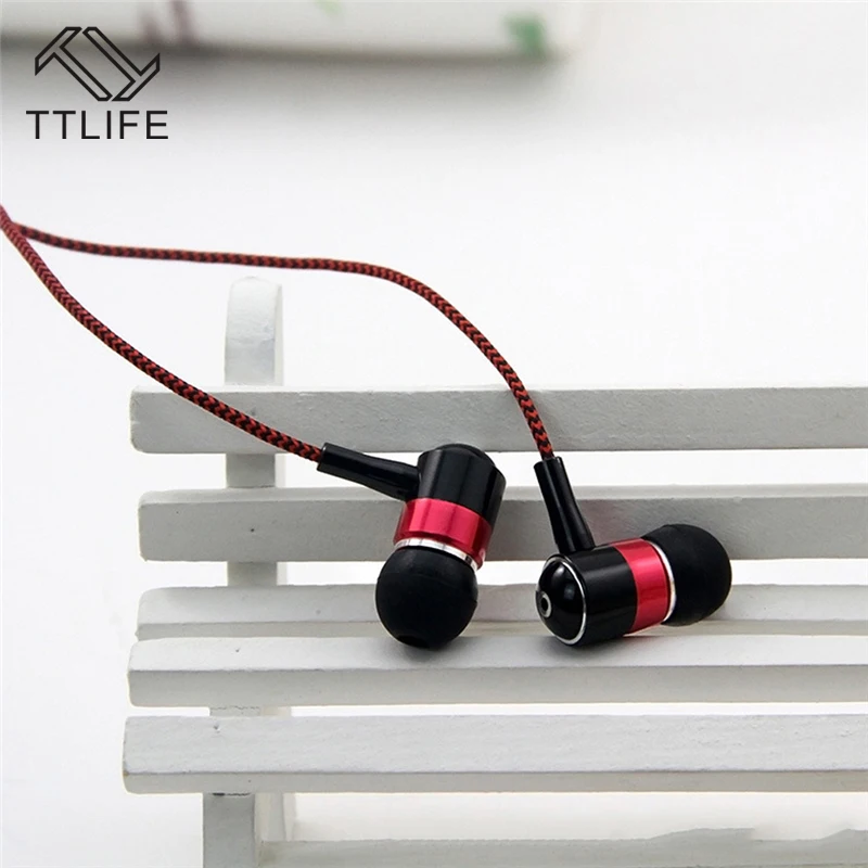 Original TTLIFE Wired Sport Earphone HSD3 HiFi Stereo Super Bass Headphone In-ear Headset auriculares for Android Phone Xiaomi |
