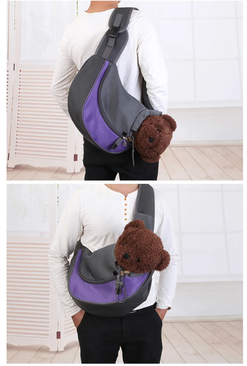 Pawstrip перевязь для домашних животных переноска для собак Сумка для путешествий на открытом воздухе переноска для собак переноска для кошек сетчатая дышащая сумка на плечо для щенков S/L