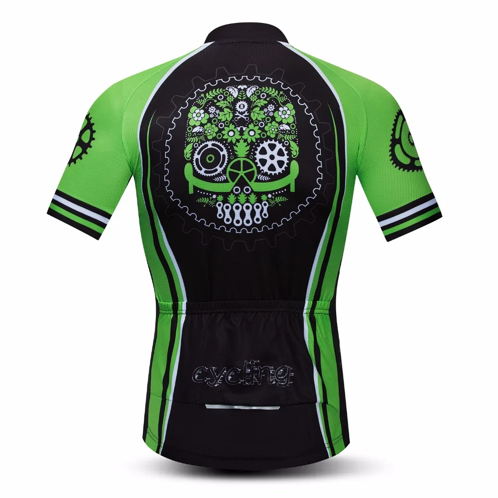 Мужская велосипедная рубашка Weimostar майка для горного велосипеда с черепом