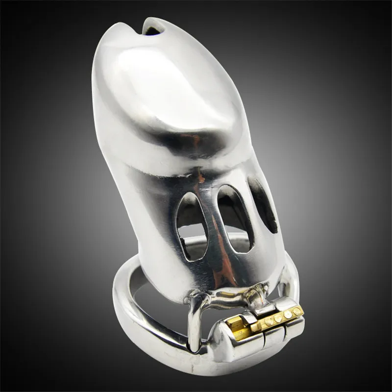 

316L Stainless Steel Male Chastity Device With Stealth Lock Cock Cage Penis Rings Sex Toy For Men Gay Chastity Belt Sex Product
