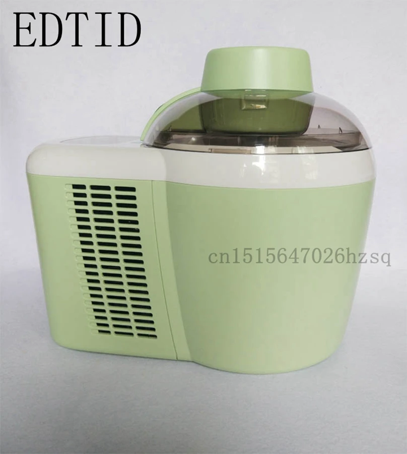 EDTID Full Automatic Ice-Cream Maker mini ice cream machine household intelligent 0.6L QT Capacity Frozen Yogurt Sorbet | Бытовая
