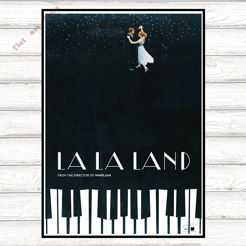 LALALAND плакаты наклейки на стену украшения дома белая бумага с покрытием высокое разрешение 42*30 см - Цвет: Синий