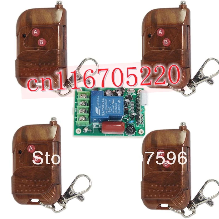 1CH 220V AC 30A 315 МГц/433 МГц переключатель системы дистанционного управления 3000 Вт RF