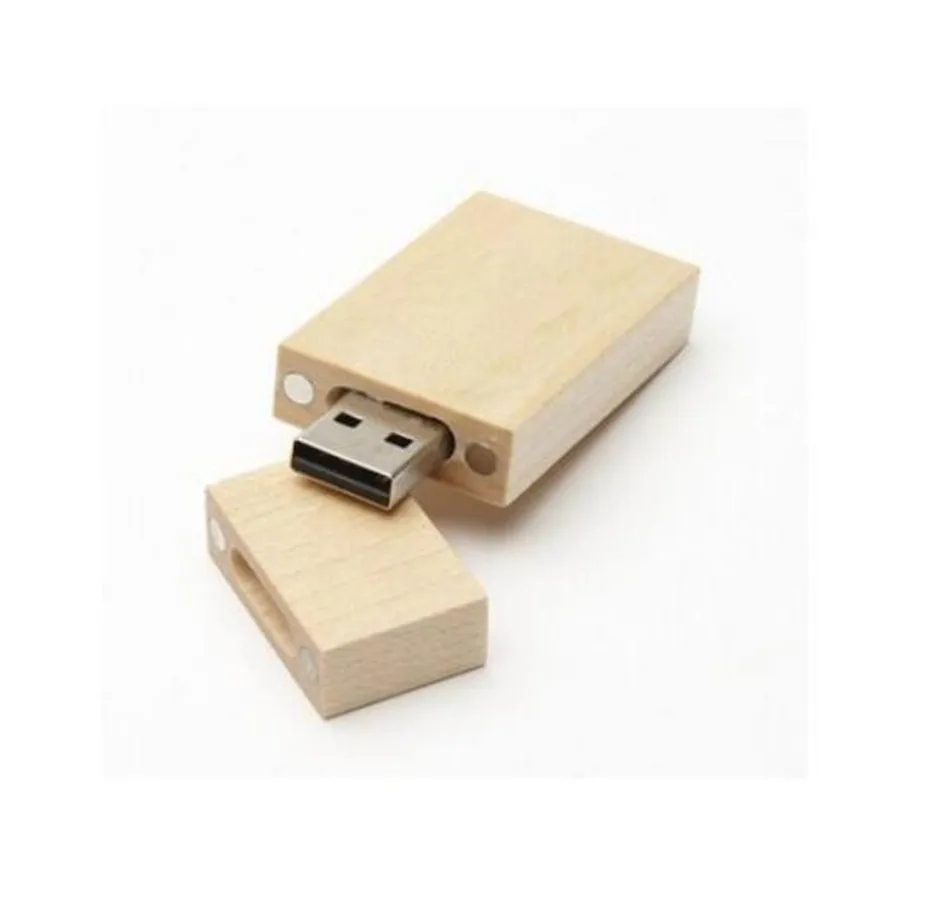 Флеш-накопитель usb 2 0 или 3 версии натуральный клен для свадебных фотографий с