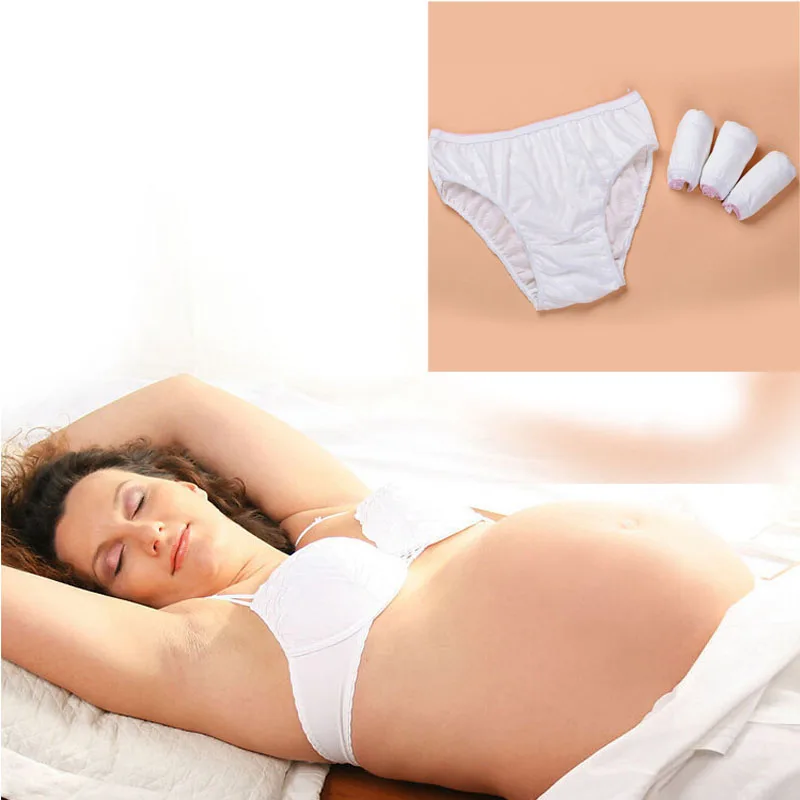 Портативный 4 шт./пакет одноразовые женское нижнее белье трусики хлопок