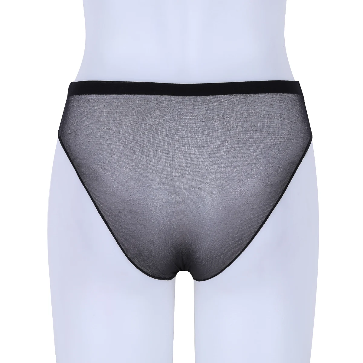 Feeshow женские сексуальные блестящие прозрачные трусы нижнее белье эластичные