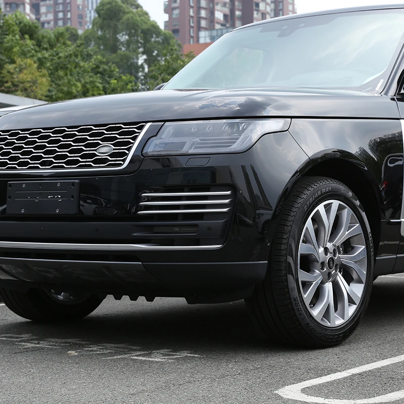 6 шт. для Land Rover Range Vogue 2018 автомобильный Стайлинг ABS хром передние противотуманные