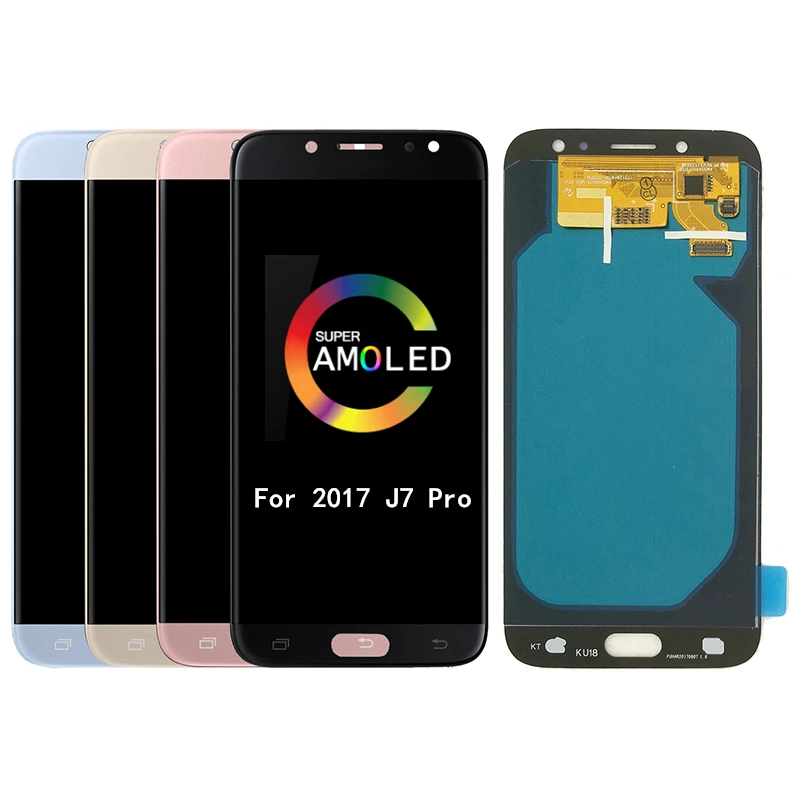 Оригинальный супер Amoled ЖК дисплей для samsung Galaxy J7 Pro 2017 J730 J730F и сенсорный экран