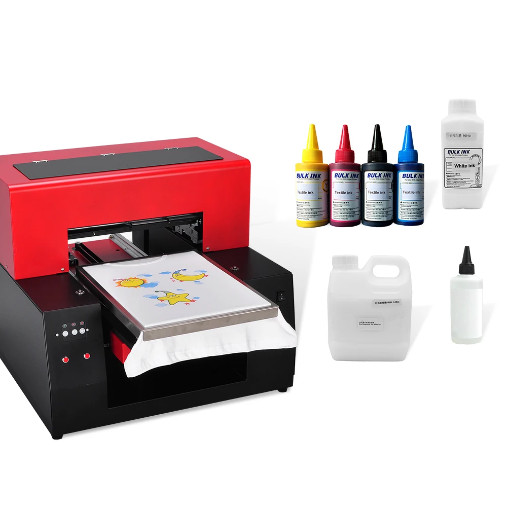 

Автоматический принтер A3 DTG, планшетный принтер A3, принтер для печати на футболках, Планшетный Принтер DTG для одежды с текстильными чернилам...